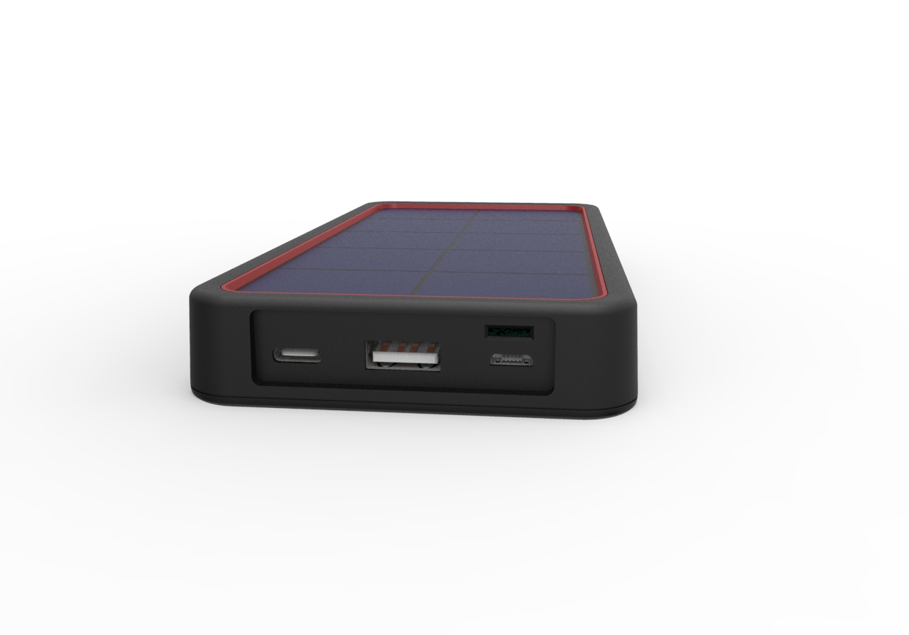 10000mAh智能戶外三防太陽能移動電源